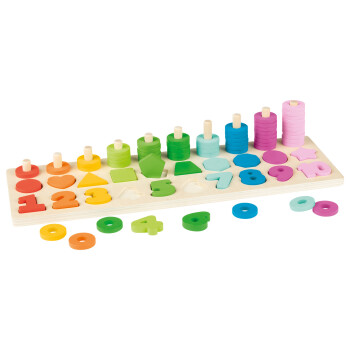 Playtive Holz-Rechenspielzeug, nach Montessori-Art - B-Ware