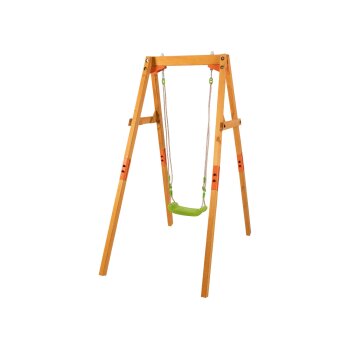 PLAYTIVE Kinder Holzschaukel, mit verstellbarer Seillänge - B-Ware neuwertig