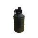 HYDRATE Edelstahl Trinkflasche, 2,2 L, BPA-frei, Camouflage - B-Ware neuwertig