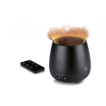 SILVERCREST® Ultraschall Aroma Diffuser, ferngesteuert (Flammeneffekt) - B-Ware gut