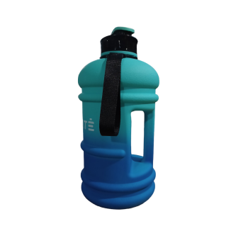 HYDRATE Trinkflasche, 2,2 L, Kunststoff, BPA-frei, Blue Lagoon - B-Ware neuwertig