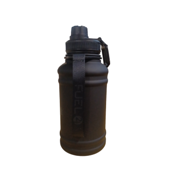 HYDRATE Trinkflasche, 1,3 L, Kunststoff, BPA-frei, Carbon Black - B-Ware neuwertig