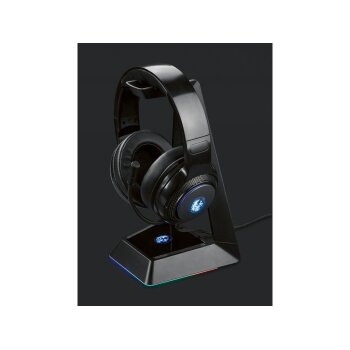 SILVERCREST® Headset-Halter inklusive USB Hub - B-Ware neuwertig