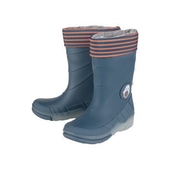 lupilu® Kinder Blinkregenstiefel mit weichem Warmfutter (blau, 26/27) - B-Ware neuwertig