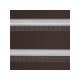 Lichtblick Duo-Rollo, Klemmfix ohne Bohren, 70 x 150 cm, dunkelbraun - B-Ware neuwertig