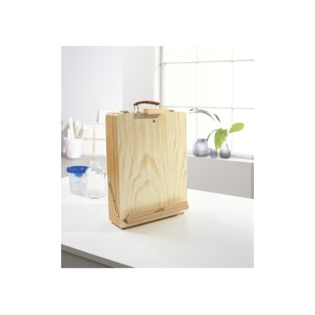 crelando® Koffer-Tischstaffelei, 52-teilig - B-Ware neuwertig