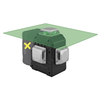 PARKSIDE PERFORMANCE® 20 V Akku-Kreuzlinienlaser »PKLLP 3360 A1«, ohne Akku und Ladegerät - B-Ware sehr gut