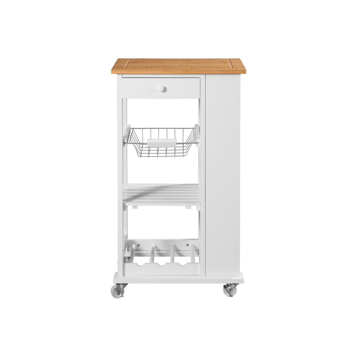 LIVARNO home Küchentrolley, mit Weinregal - B-Ware neuwertig, 36,99 €