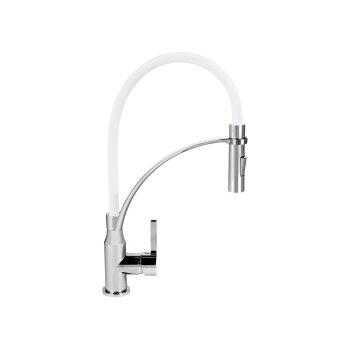 LIVARNO home Küchenarmatur mit Spiralfeder / Gummischlauch - B-Ware