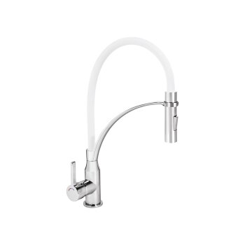 LIVARNO home Küchenarmatur mit Spiralfeder / Gummischlauch - B-Ware