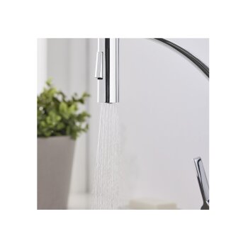 LIVARNO home Küchenarmatur mit Spiralfeder / Gummischlauch - B-Ware