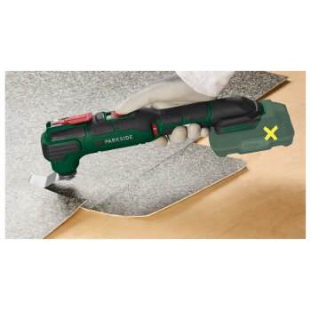 PARKSIDE® 20 V Akku-Multifunktionswerkzeug »PAMFW 20-Li C3«, ohne Akku und Ladegerät - B-Ware Transportschaden Kosmetisch