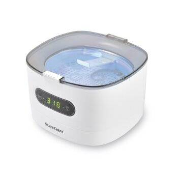 SILVERCREST® Ultraschall-Reinigungsgerät »SUR 48 D5«, weiß - B-Ware gut