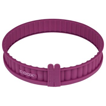 Coox Silikon-Quicheform mit Glasboden Ø 26cm ,...