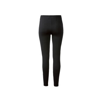 esmara® Damen Jeggings, schmal geschnitten mit hoher Leibhöhe (schwarz, L (44/46)) - B-Ware neuwertig