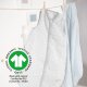 roba Babyschlafsack Organic Schlafsack Lil Planet, silbergrau - B-Ware sehr gut