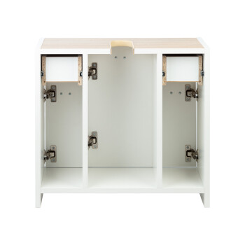 LIVARNO home Waschbeckenunterschrank, 60 x 55,6 x 28 cm - B-Ware Transportschaden M (Möbel)