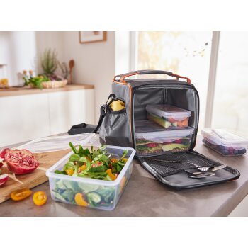 ERNESTO® Kühltasche mit Lunchboxen-Set - B-Ware