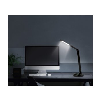 LIVARNO home LED Tischleuchte, 6,2 W, mit Memoryfunktion (schwarz) - B-Ware neuwertig