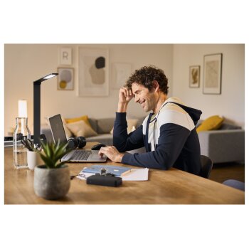 LIVARNO home LED Tischleuchte, 6,2 W, mit Memoryfunktion (schwarz) - B-Ware neuwertig