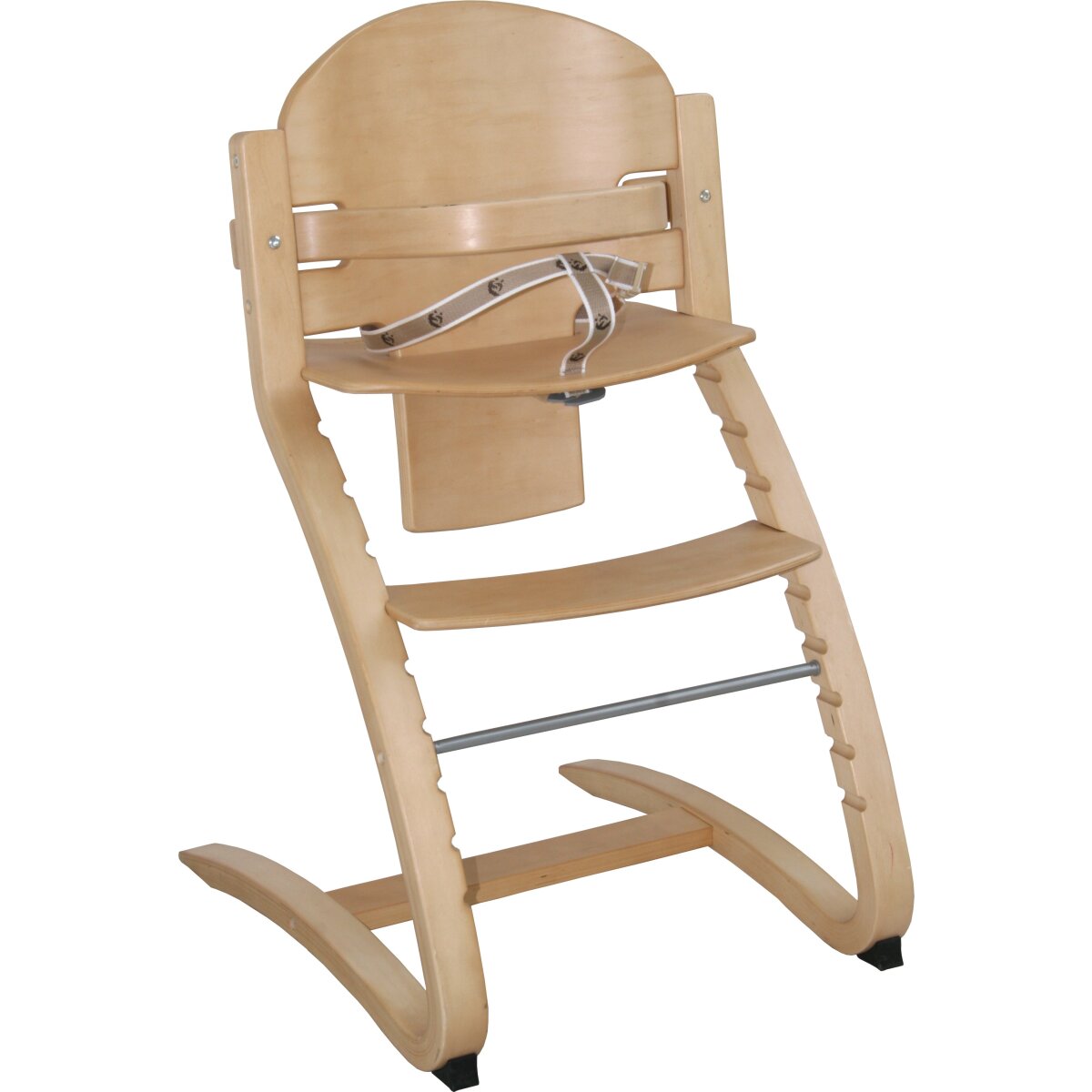 roba TreppenhochstuhI 'Move', mitwachsend, Rückenlehne & Sitz verstellbar,  in Holz natur - B-Ware se, 49,99 €