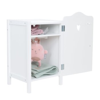 roba Puppenkleiderschrank Peppa Pig, weiß lackiert - B-Ware sehr gut
