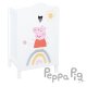roba Puppenkleiderschrank Peppa Pig, weiß lackiert - B-Ware sehr gut