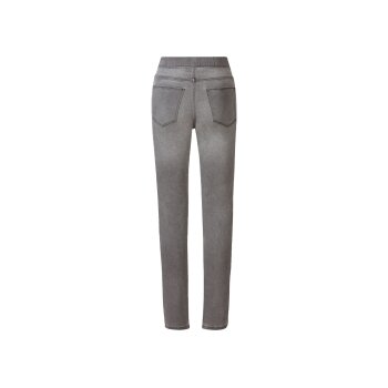 esmara® Damen Jeggings, schmal geschnitten, mit hoher Leibhöhe (grau, 36) - B-Ware neuwertig