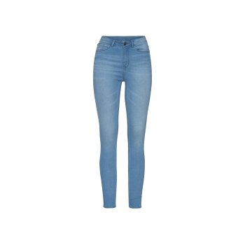 esmara® Damen Jeans, Super Skinny Fit, mit hoher Leibhöhe (hellblau, 34) - B-Ware neuwertig