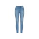 esmara® Damen Jeans, Super Skinny Fit, mit hoher Leibhöhe (hellblau, 34) - B-Ware neuwertig