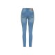 esmara® Damen Jeans, Super Skinny Fit, mit hoher Leibhöhe (hellblau, 34) - B-Ware neuwertig