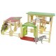 PLAYTIVE Set Bauernhof / Feenbaum / Zoo, aus Holz (Zoogehege) - B-Ware neuwertig