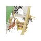 PLAYTIVE Set Bauernhof / Feenbaum / Zoo, aus Holz (Zoogehege) - B-Ware neuwertig
