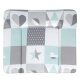 roba Wickelauflage Happy Patch mint, 85 x 75 cm, weiche Wickelunterlage, PU beschichtet - B-Ware neuwertig