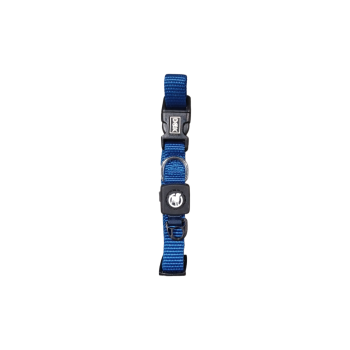 DDOXX Hundehalsband, Nylon, verstellbar, Gr. S, blau - B-Ware neuwertig