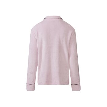 esmara® Damen Plüsch-Hausanzug mit Reverskragen (pink, S(36/38)) - B-Ware neuwertig