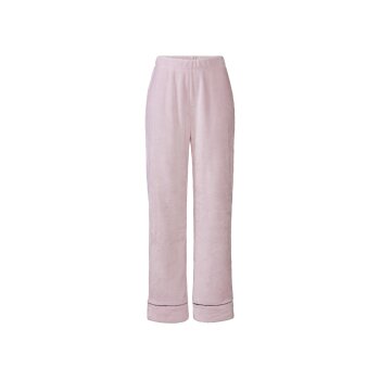 esmara® Damen Plüsch-Hausanzug mit Reverskragen (pink, S(36/38)) - B-Ware neuwertig