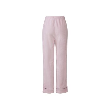 esmara® Damen Plüsch-Hausanzug mit Reverskragen (pink, S(36/38)) - B-Ware neuwertig