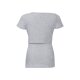 esmara® Damen Umstands T-Shirt mit hohem Bio-Baumwollanteil (grau, L(44/46)) - B-Ware neuwertig