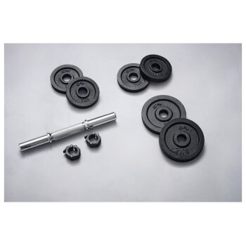 CRIVIT 9-teiliges Kurzhantel-Set, 10 kg - B-Ware sehr gut