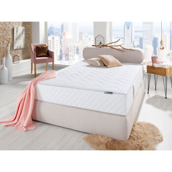 f.a.n. 7-Zonen-Kaltschaummatratze »Sweet Dream XXL«, mit Gelschaum-Topper, 26 cm Höhe (H2, 90 x 200 cm) - B-Ware Transportschaden Kosmetisch
