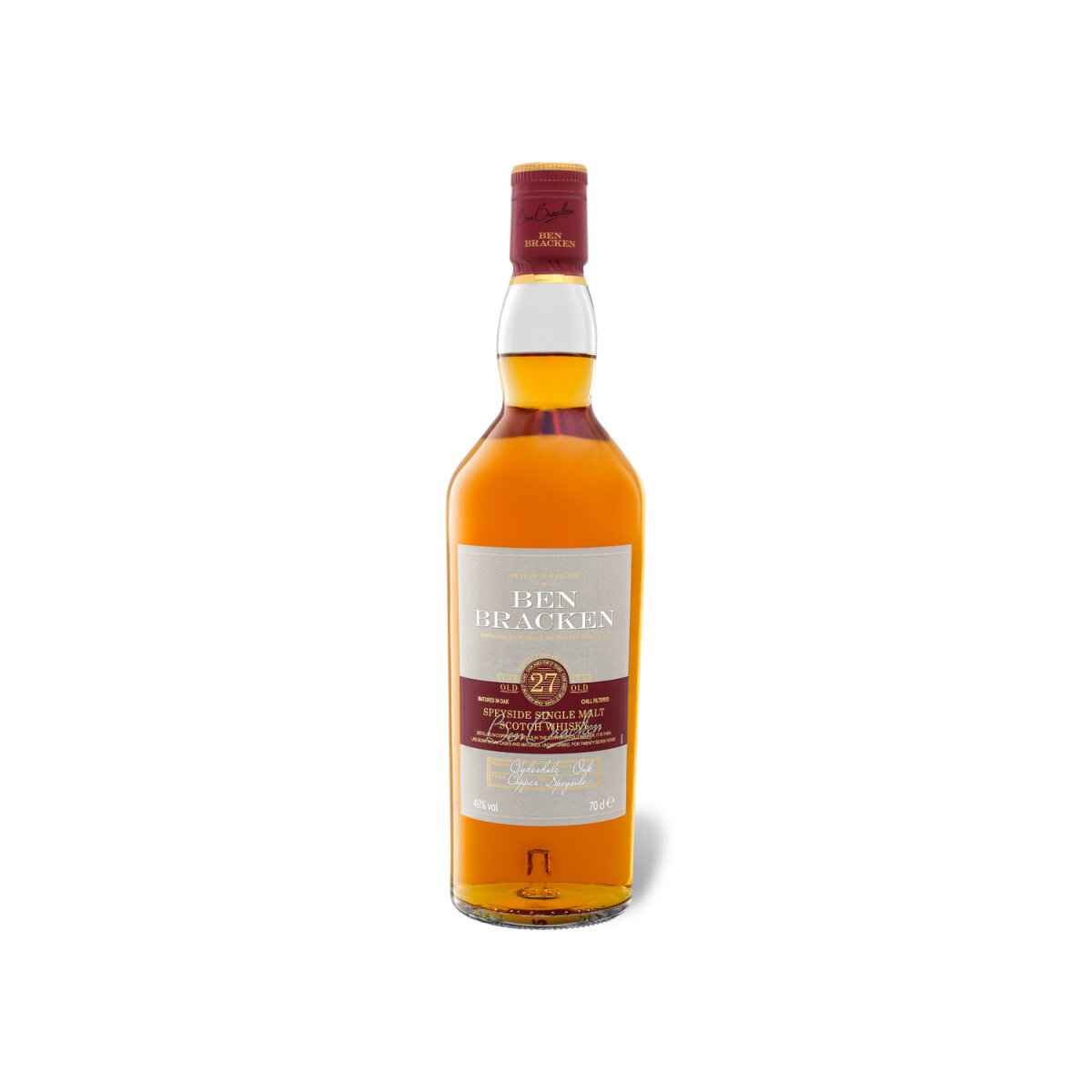 Ben Bracken Speyside Single Malt Scotch Whisky 27 Jahre mit Geschenkbox 40%  Vol, 57,99 €