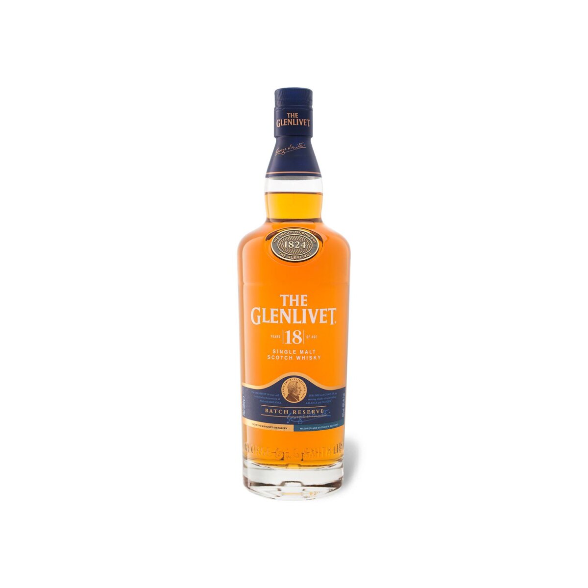 55,99 Geschenkbox Jahre € Malt mit 18 Whisky 40% The Vol, Single Scotch Glenlivet Speyside