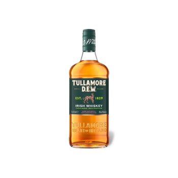 TULLAMORE Dew Irish Whiskey Triple Distilled mit Geschenkbox und Glas 40% Vol