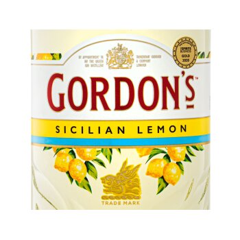 GORDONS Sicilian Lemon Distilled Gin 37,5% Vol