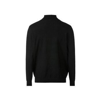 LIVERGY® Herren Rollkragenpullover mit hohem Baumwollanteil (schwarz, L(52/54)) - B-Ware neuwertig