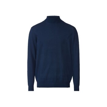 LIVERGY® Herren Rollkragenpullover mit hohem...