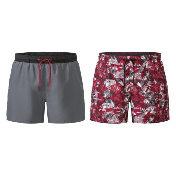 LIVERGY® Herren Badeshorts mit Gummizugbund - B-Ware