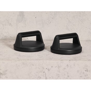 CRIVIT Schlingentrainer / Klimmzugstange / Pushup Griffe (Pushup Griffe rotierend) - B-Ware neuwertig