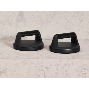 CRIVIT Schlingentrainer / Klimmzugstange / Pushup Griffe (Pushup Griffe rotierend) - B-Ware neuwertig